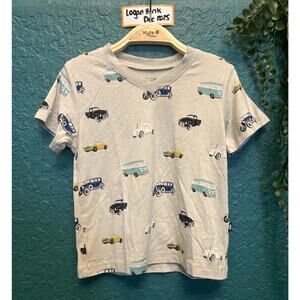 Kyte Baby 18-24mo Vintage Cars Toddler V-Neck Tee